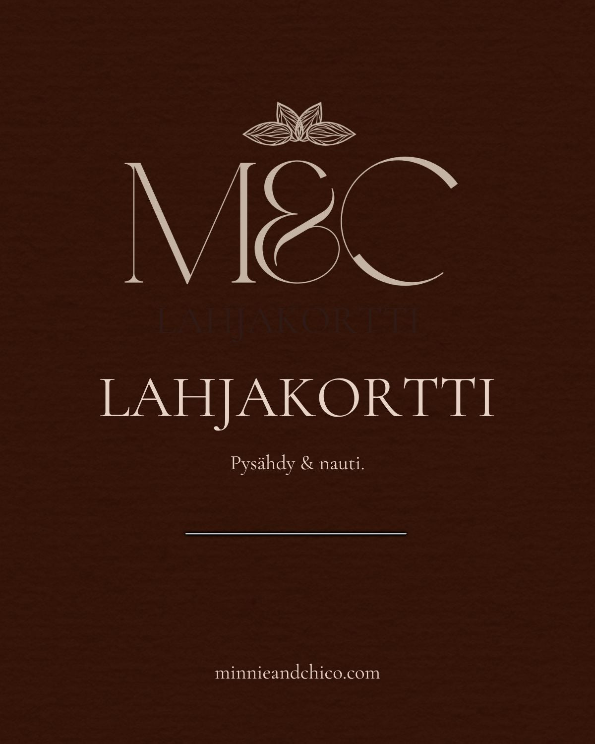 M&C Nautintolahjakortti
